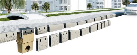 aco drainage kerb.